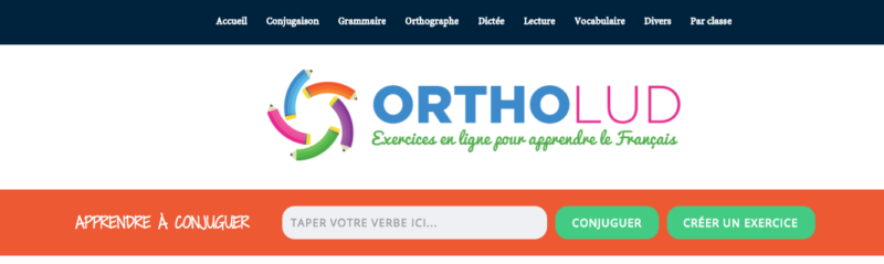 Ortholud, un site pratique d’exercices de français